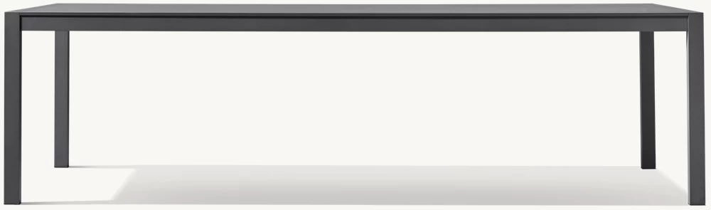 TABLE DE SALLE À MANGER RECTANGULAIRE – PANTELLERIA ALUMINIUM