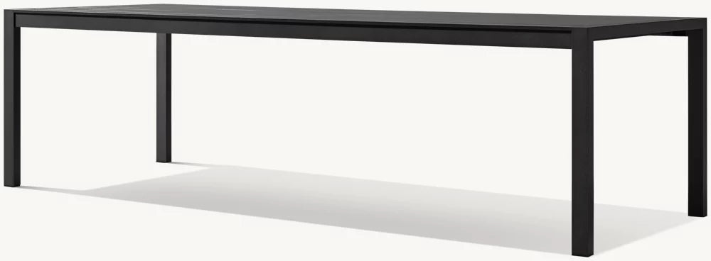 TABLE DE SALLE À MANGER RECTANGULAIRE – PANTELLERIA ALUMINIUM