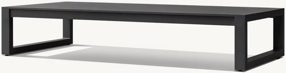 TABLE BASSE RECTANGULAIRE - PANTELLERIA ALUMINIUM