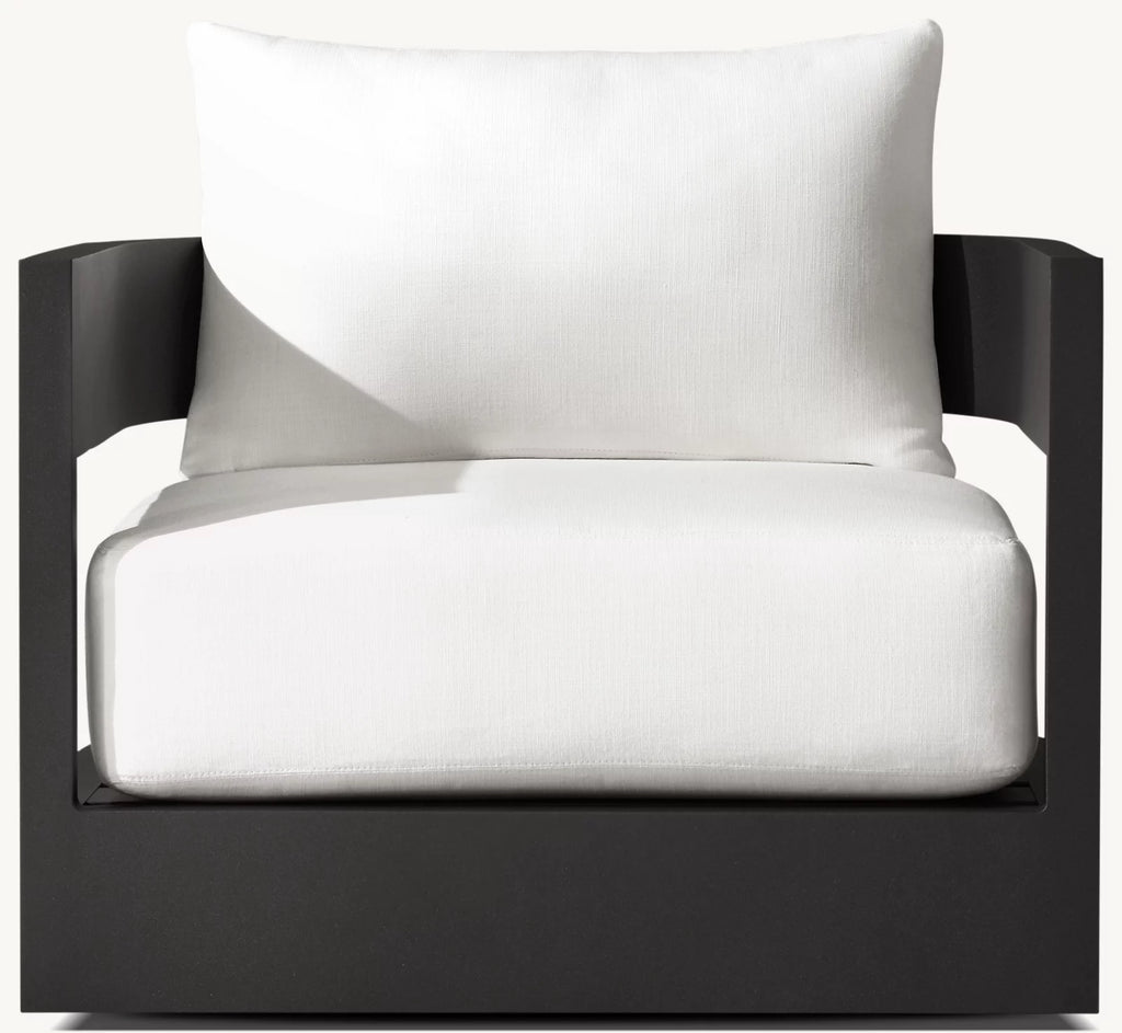 FAUTEUIL PIVOTANT - FORMENTERA ALUMINIUM