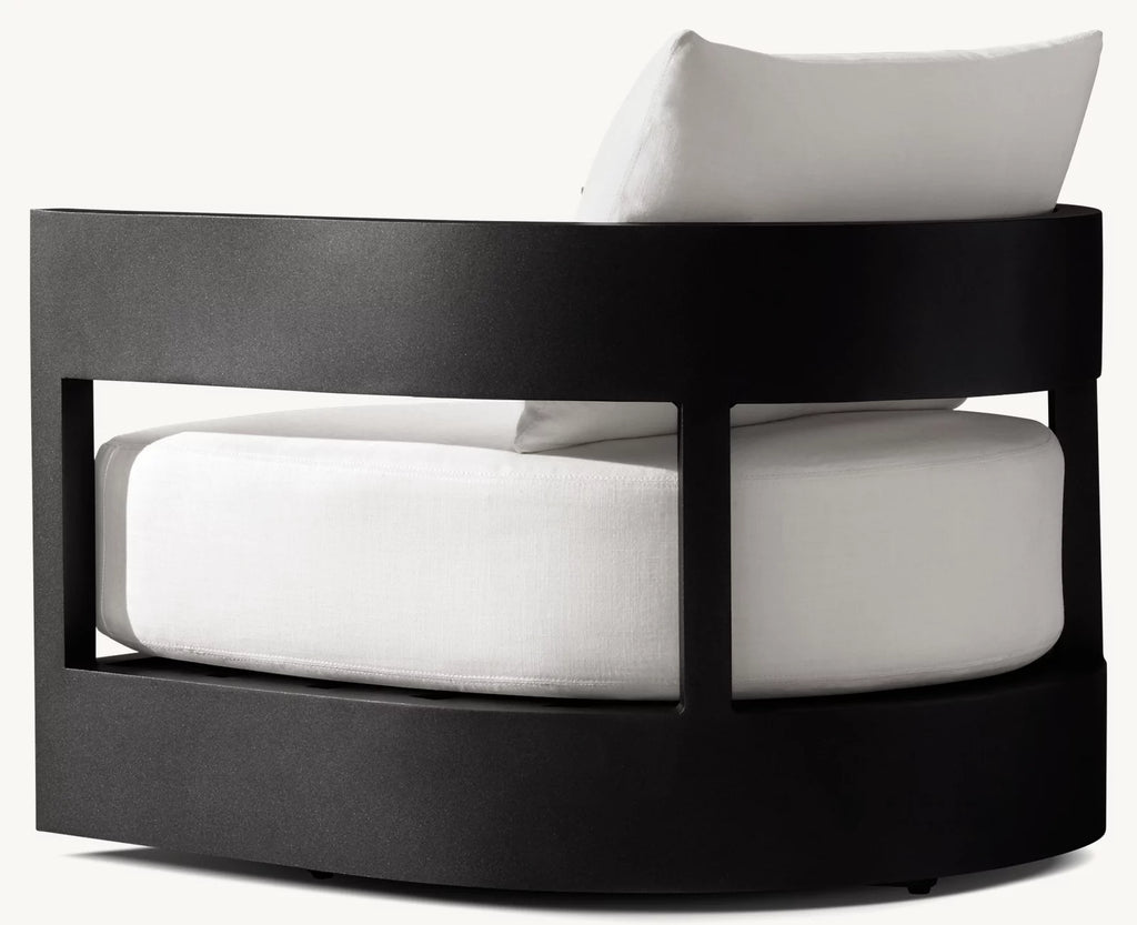 FAUTEUIL PIVOTANT - FORMENTERA ALUMINIUM