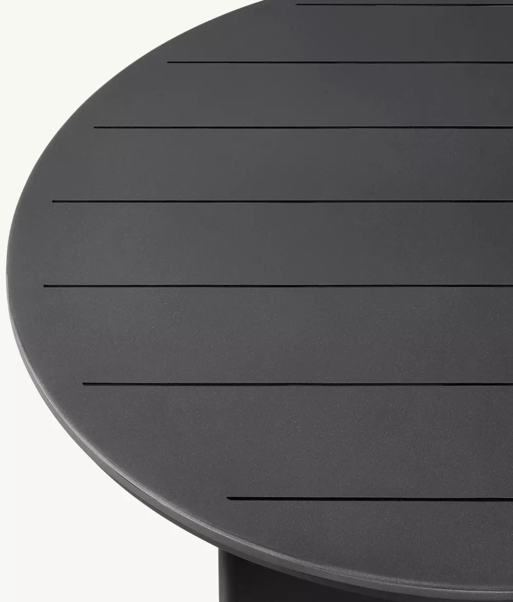 TABLE DE SALLE À MANGER RONDE - FORMENTERA ALUMINIUM