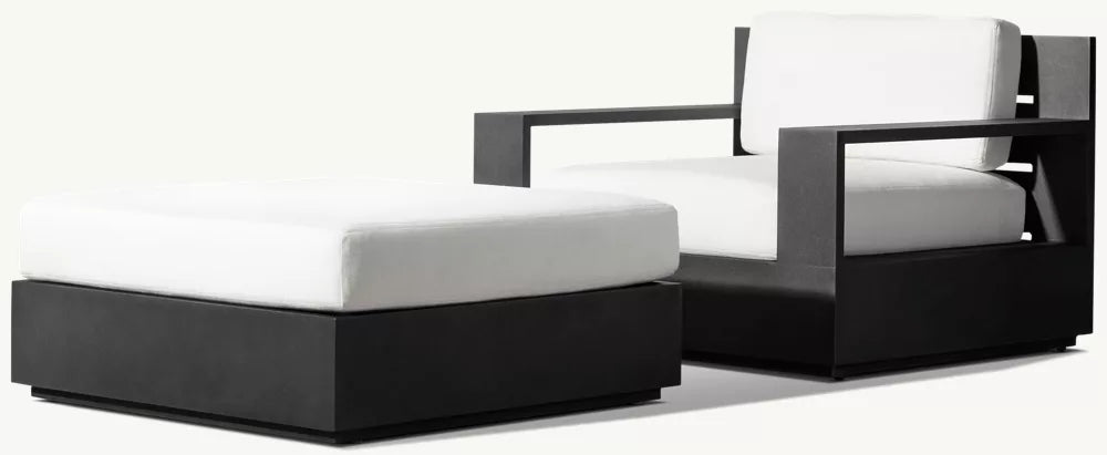 POUF - RAVELLO ALUMINIUM