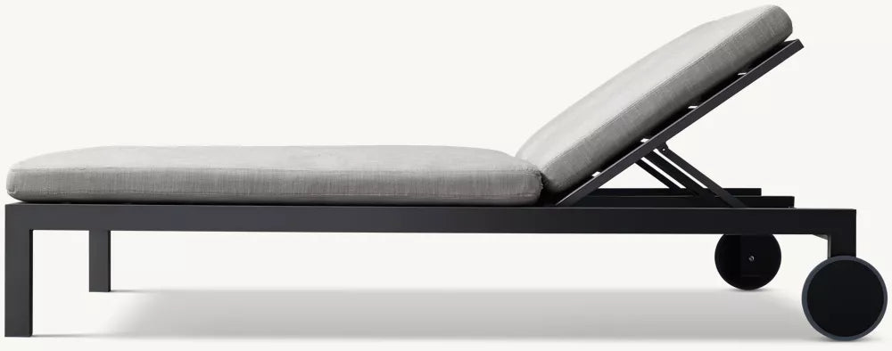 CHAISE LONGUE DOUBLE - PANTELLERIA ALUMINIUM