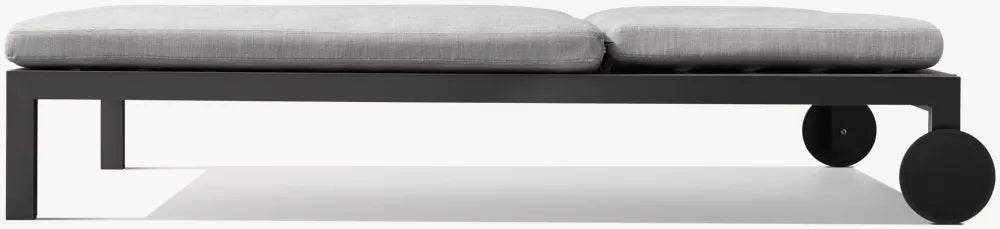 CHAISE LONGUE DOUBLE - PANTELLERIA ALUMINIUM