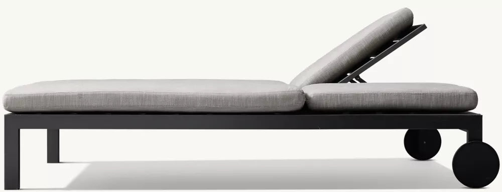 CHAISE LONGUE DOUBLE - PANTELLERIA ALUMINIUM