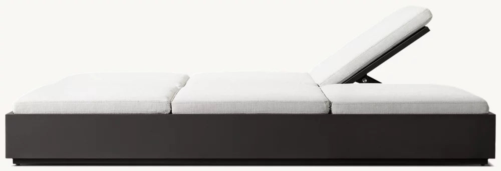 CHAISE LONGUE DOUBLE - RAVELLO ALUMINIUM