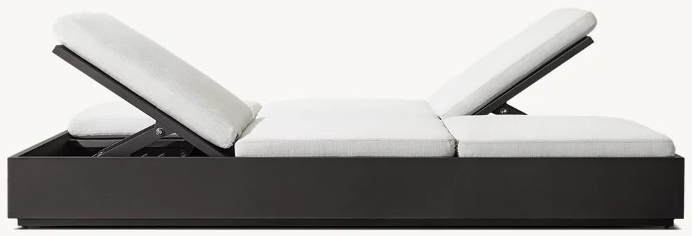 CHAISE LONGUE DOUBLE - RAVELLO ALUMINIUM