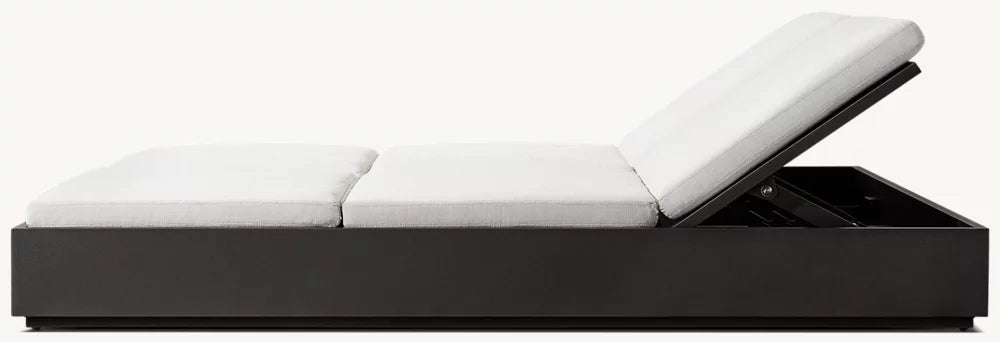 CHAISE LONGUE DOUBLE - RAVELLO ALUMINIUM