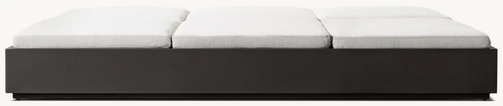 CHAISE LONGUE DOUBLE - RAVELLO ALUMINIUM