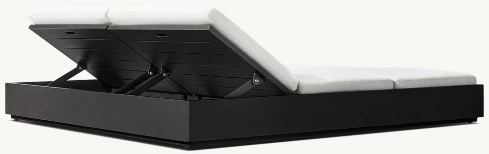 CHAISE LONGUE DOUBLE - RAVELLO ALUMINIUM