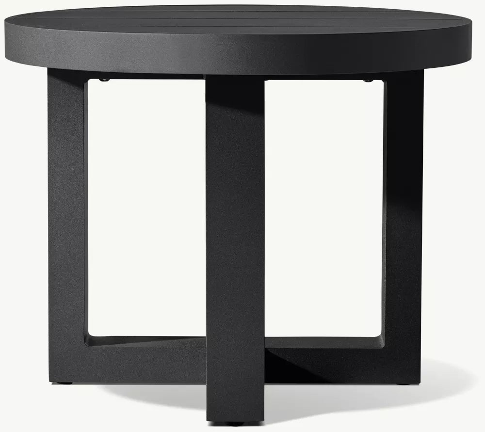 TABLE D’APPOINT RONDE - PANTELLERIA ALUMINIUM