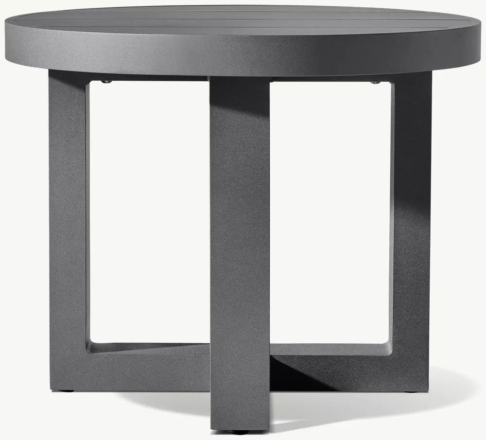 TABLE D’APPOINT RONDE - PANTELLERIA ALUMINIUM