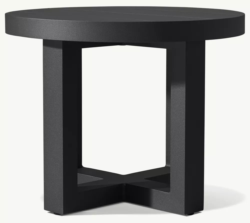 TABLE D’APPOINT RONDE - PANTELLERIA ALUMINIUM