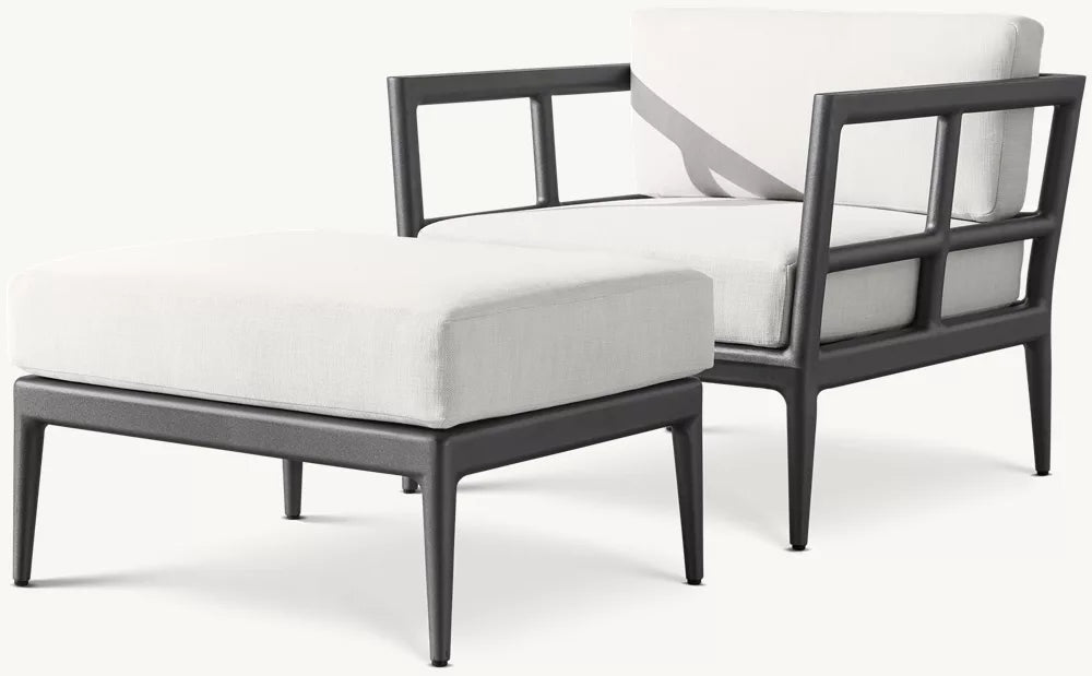 POUF – MENORCA ALUMINIUM