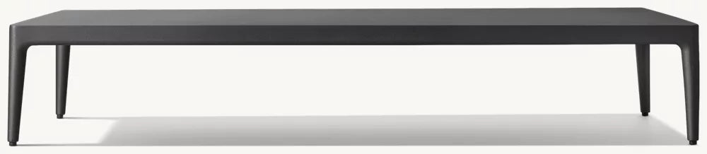 TABLE BASSE RECTANGULAIRE – MENORCA ALUMINIUM