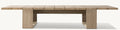 TABLE BASSE RECTANGULAIRE EN TECK - SORRANTO