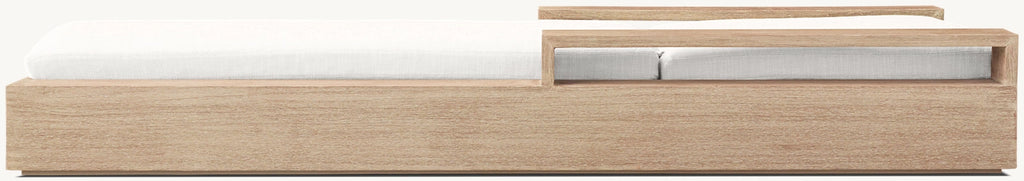 CHAÎSE LONGUE RÉGLABLE EN TECK - RAVELLO