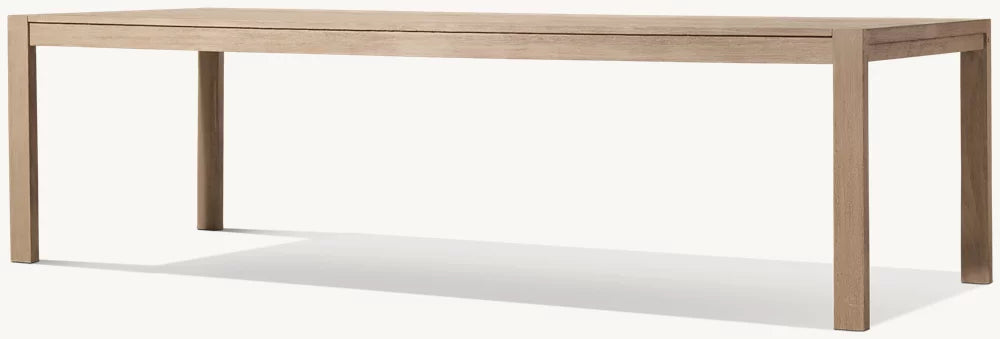 TABLE À MANGER RECTANGULAIRE EN TECK - SANTORIN