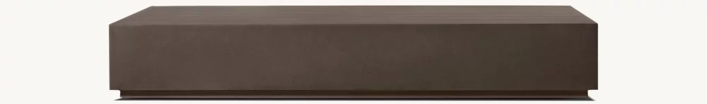 TABLE BASSE RECTANGULAIRE - RAVELLO ALUMINIUM